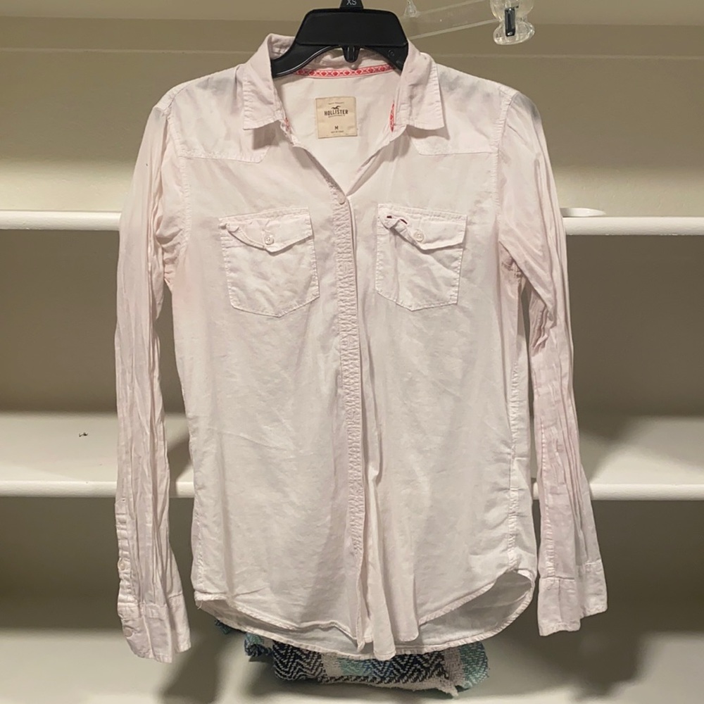 White button down shirt